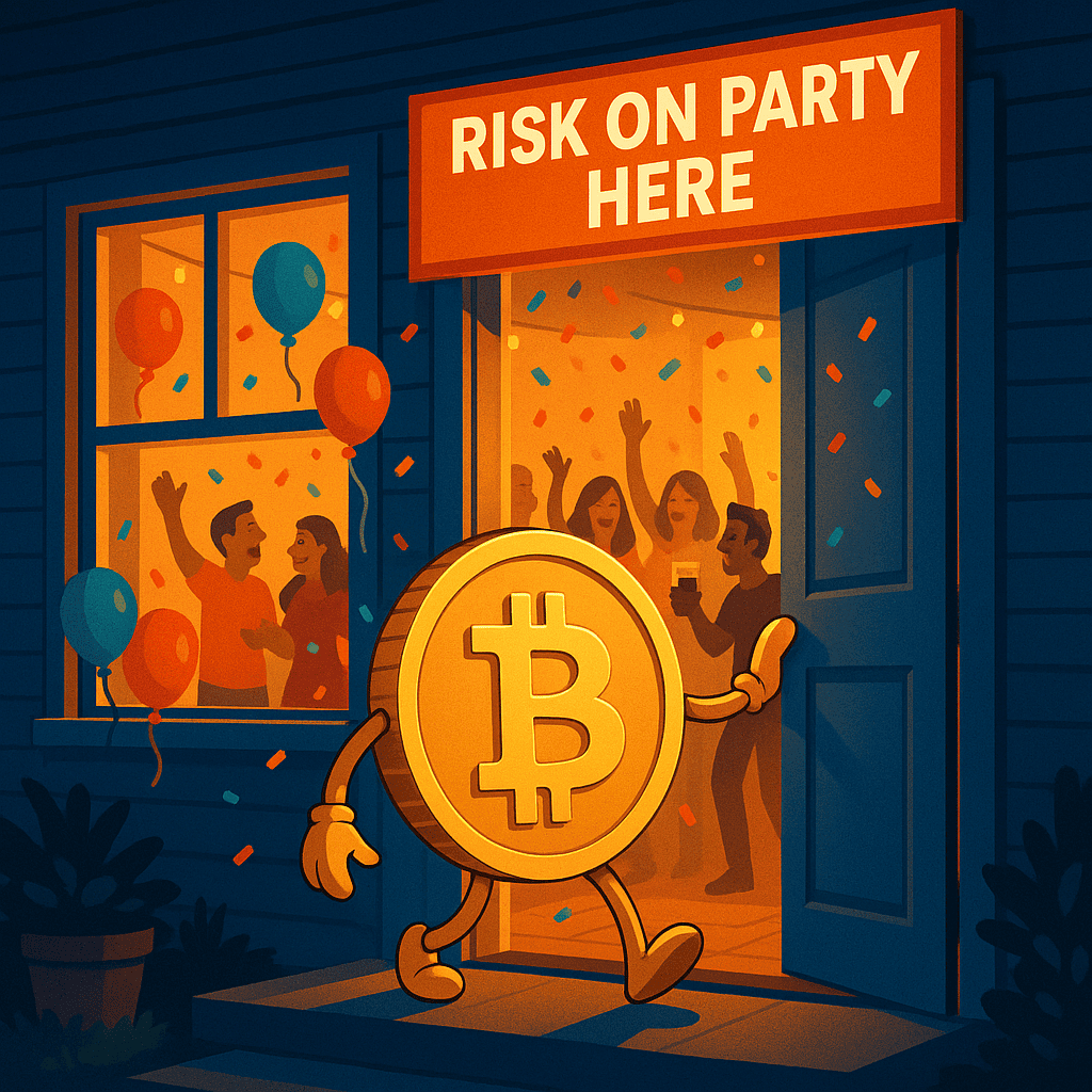 Bitcoin Finally Joins the Party